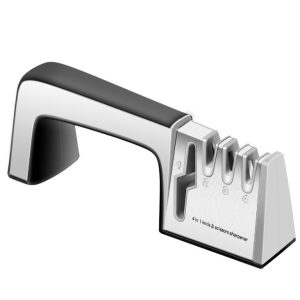 Fast Knife Sharpener – Stainless Steel Design