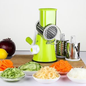 Multifunctional Kitchen Vegetable Cutter – Roller, Grater, Slicer