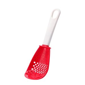 multifunction cooking spoon with strainer and masher heat resistant kitchen tool