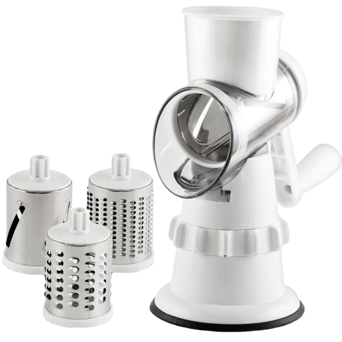 3-in-1 Vegetable Slicer – Manual Cutter, Grater & Shredder - Image 3