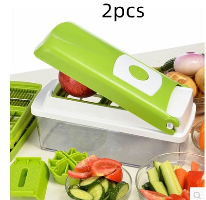 12-Piece Vegetable Chopper – Slicer, Grater & Kitchen Tools - Image 6