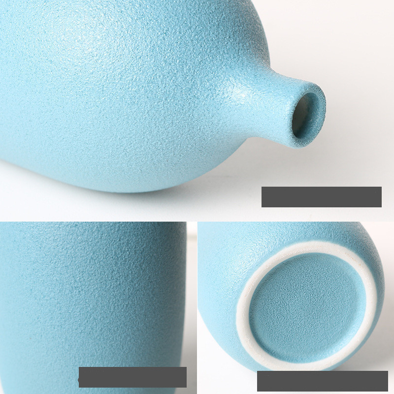 Modern Sculptural Ceramic Vase | Creative Hand-Finished Flower Vessel for Living Room - Image 2