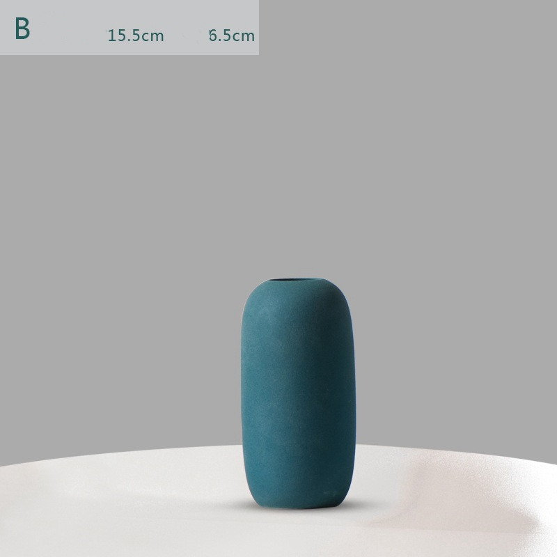 Modern Sculptural Ceramic Vase | Creative Hand-Finished Flower Vessel for Living Room - Image 3