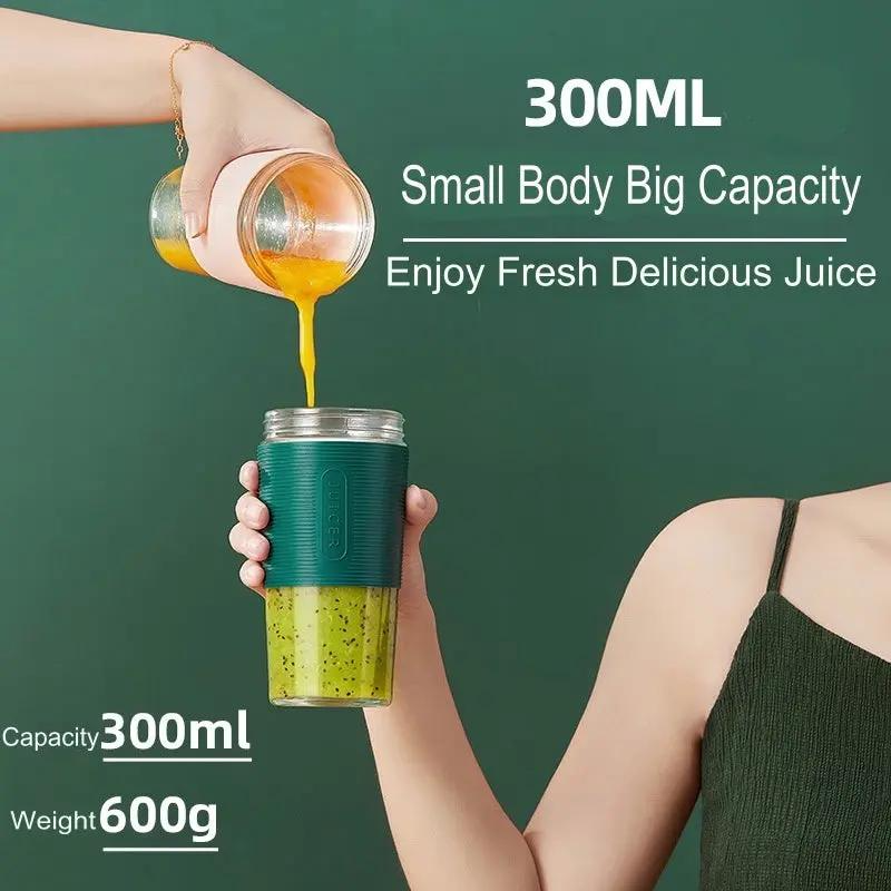 Portable Juicer & Smoothie Maker – USB Rechargeable Travel Blender - Image 5
